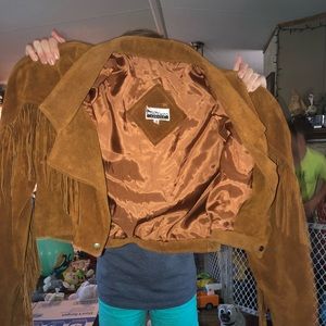 Contempo casuals vintage suede jacket